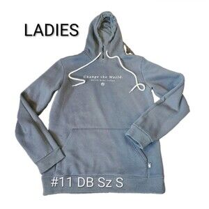 #11. Dutch Brothers Coffee SM Gray "Change The World" Logo Hoodie Sweatshirt